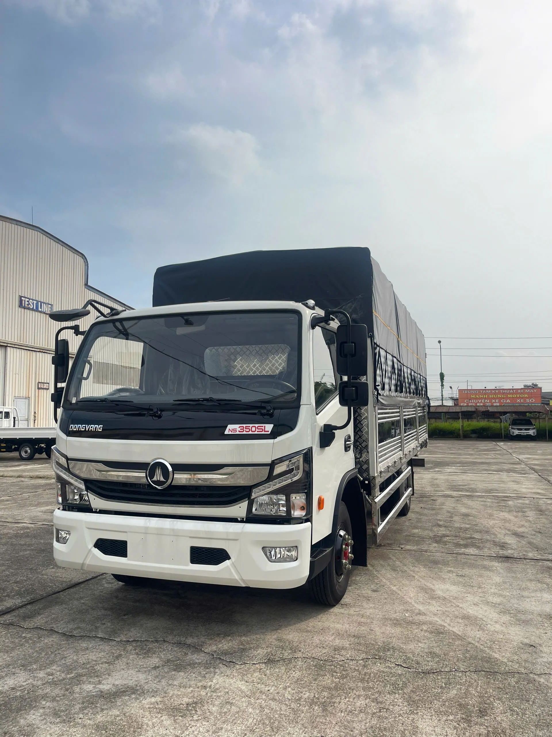 Đồng Vàng NS350SL thùng dài 6,2m – Giải pháp vận tải tối ưu cho hàng cồng kềnh