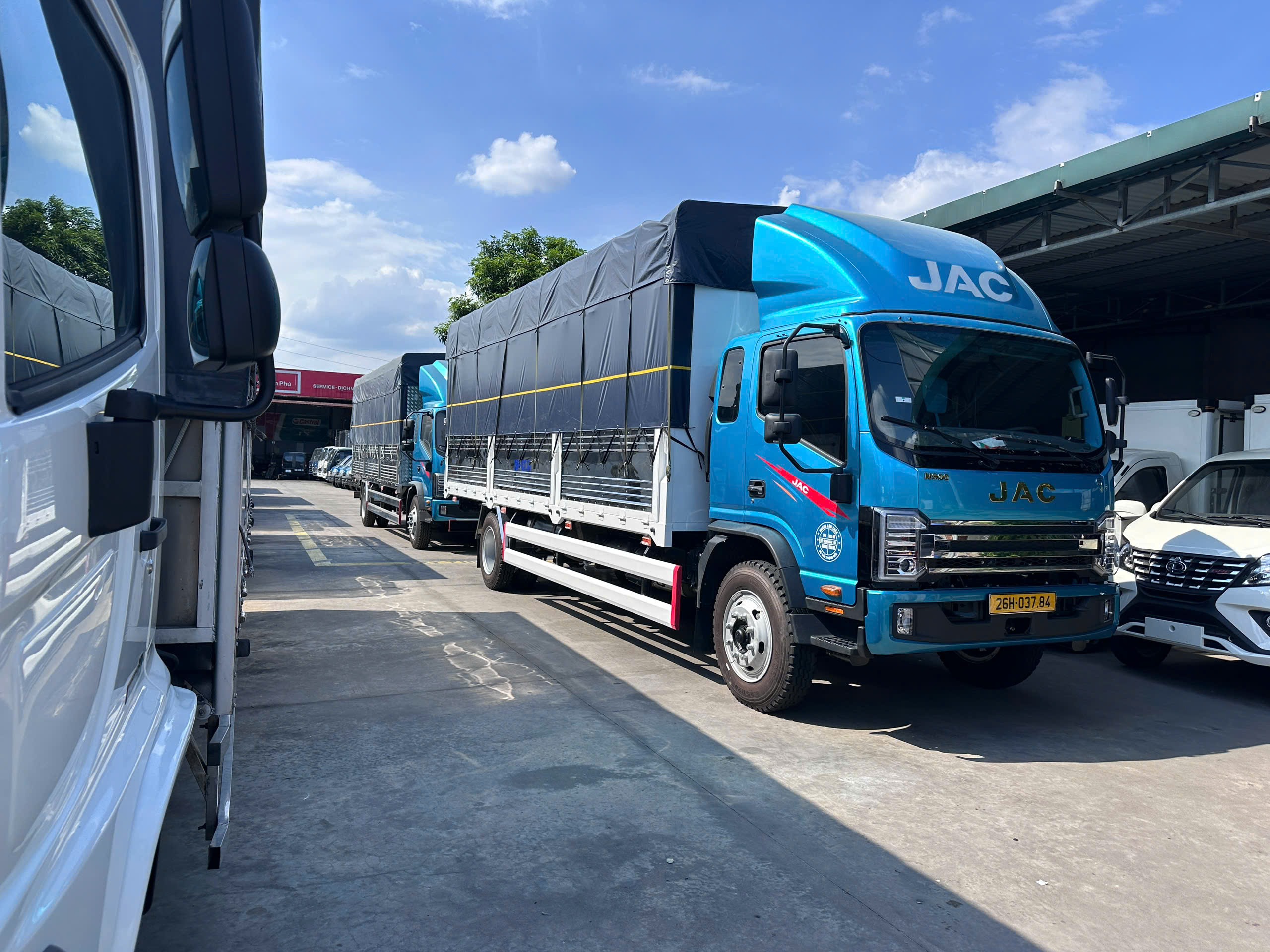 JAC N900 Plus thùng bạt Yên Mỹ