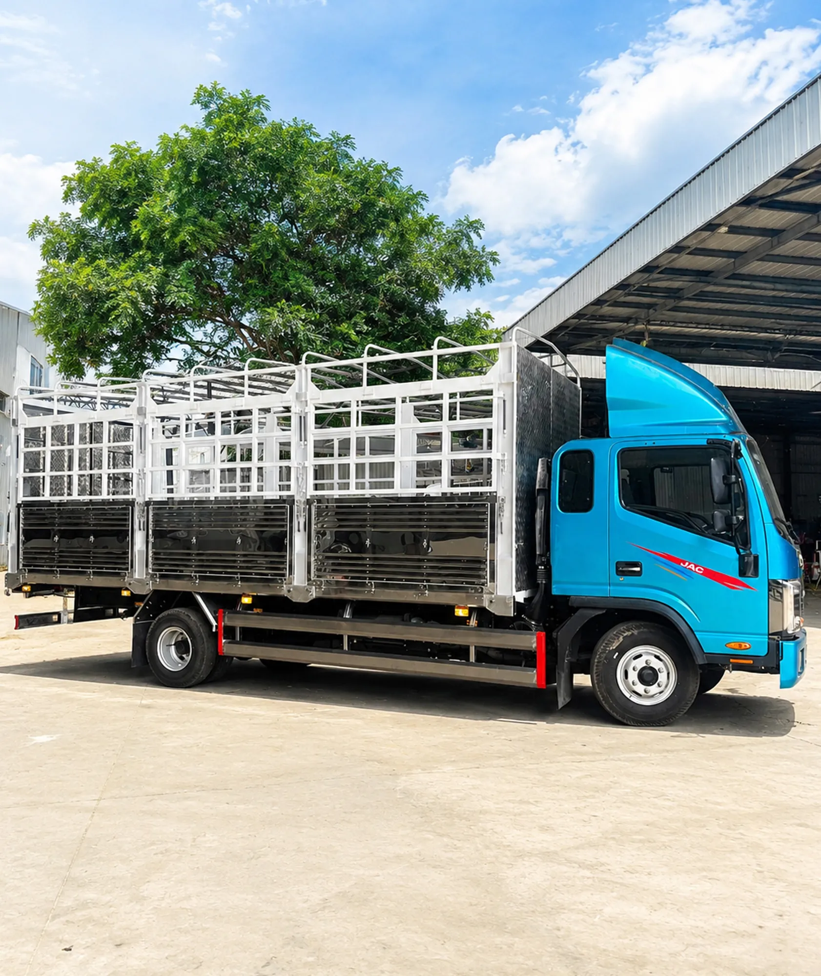 JAC N750 PLUS E5A - THÙNG INOX YÊN MỸ