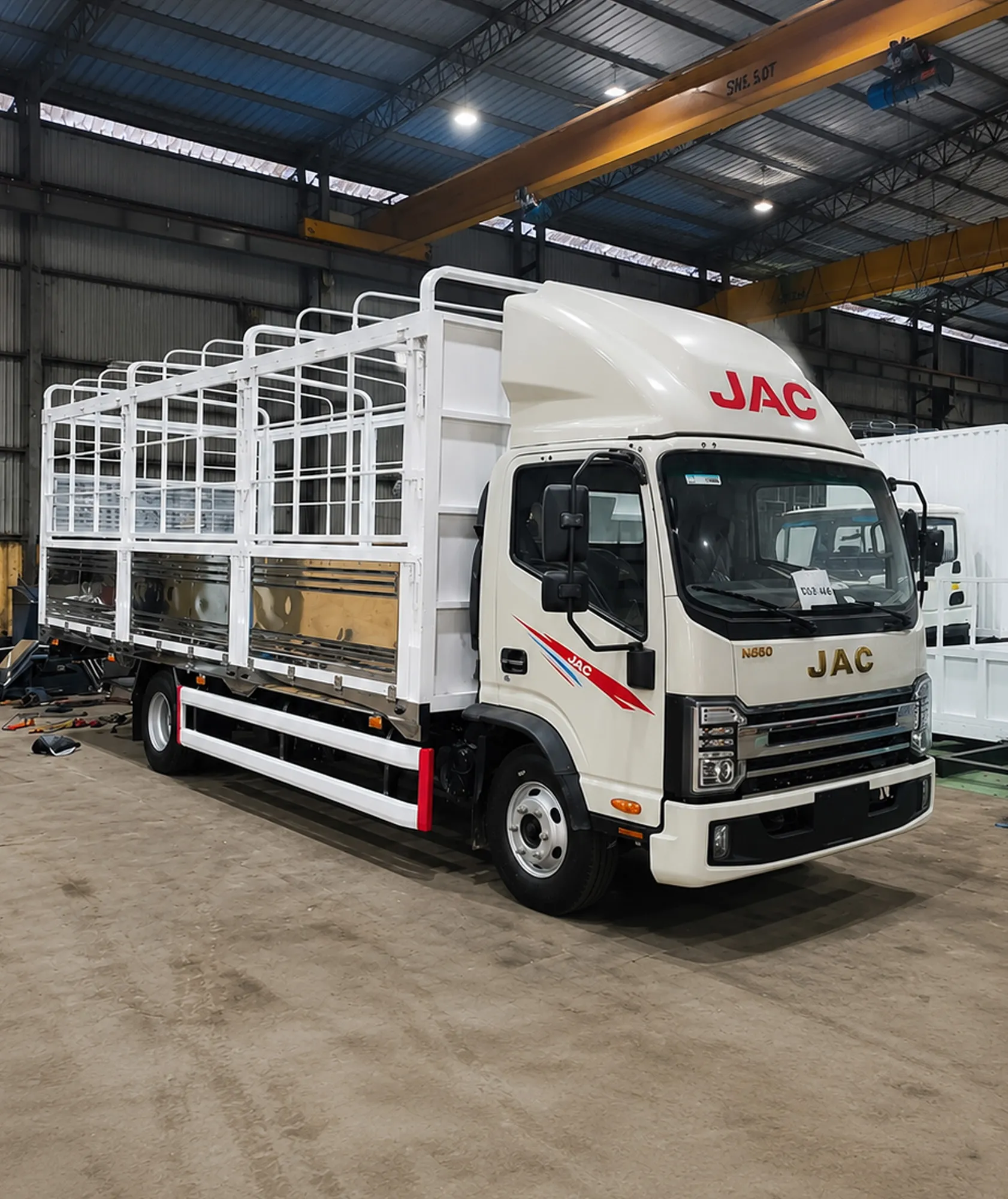 JAC N350SL THÙNG MUI BẠT YÊN MỸ