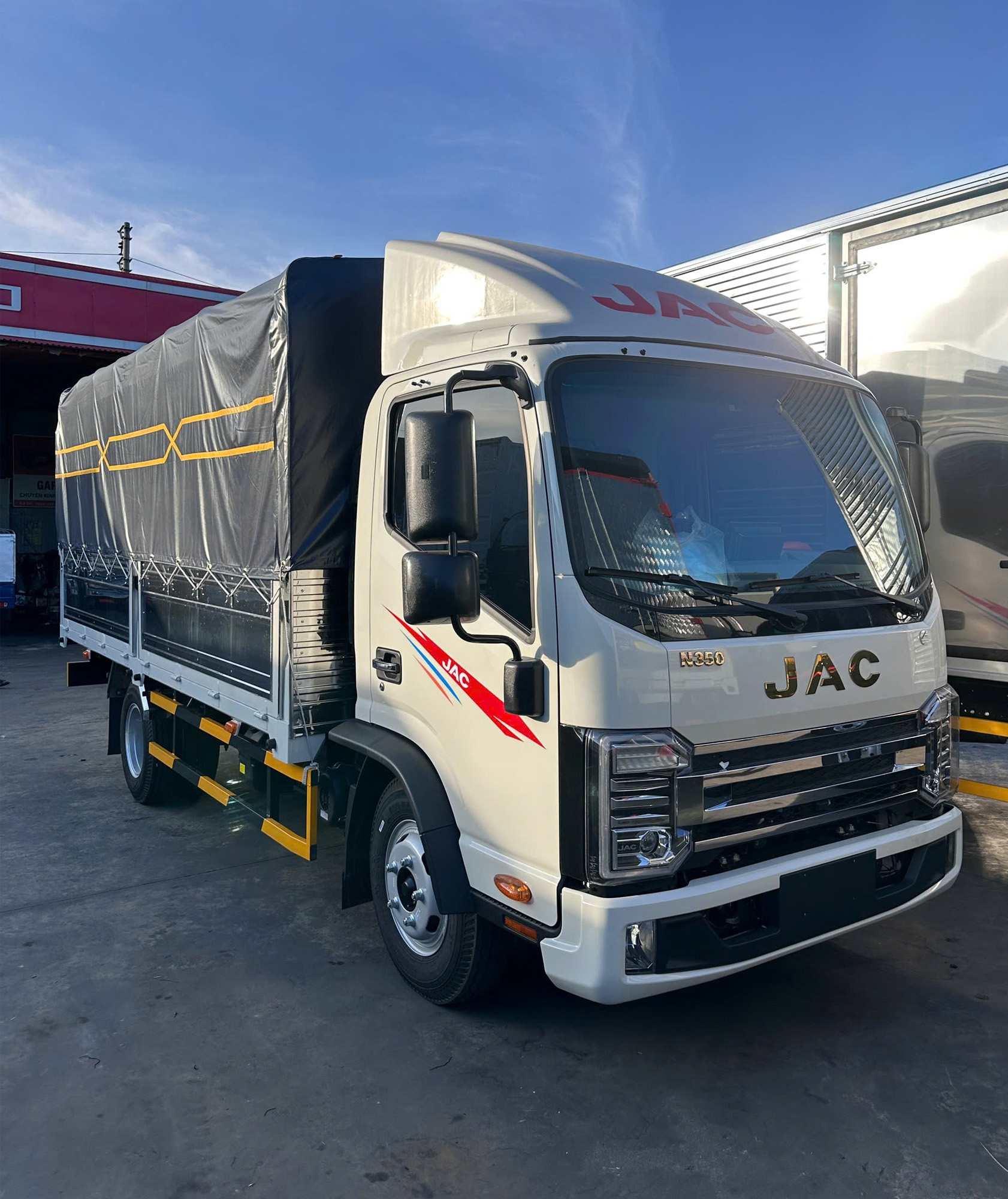 Jac N350S Pro Thùng bạt Jac