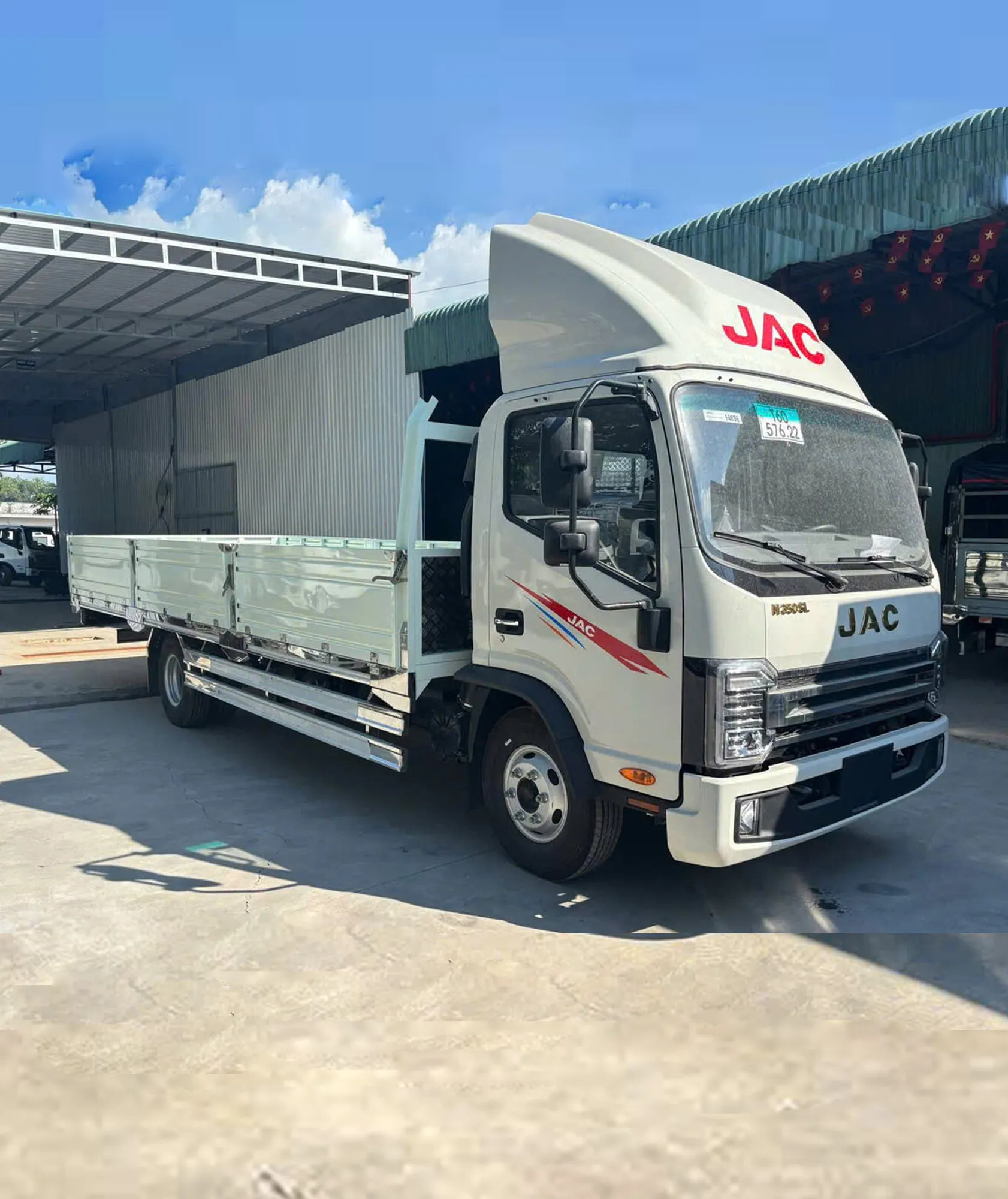 JAC N350SL thùng lửng