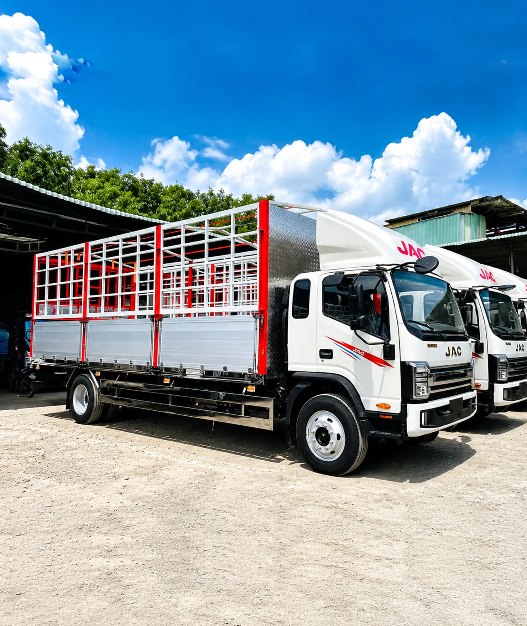 JAC N750 Plus E5 Thùng Nhôm