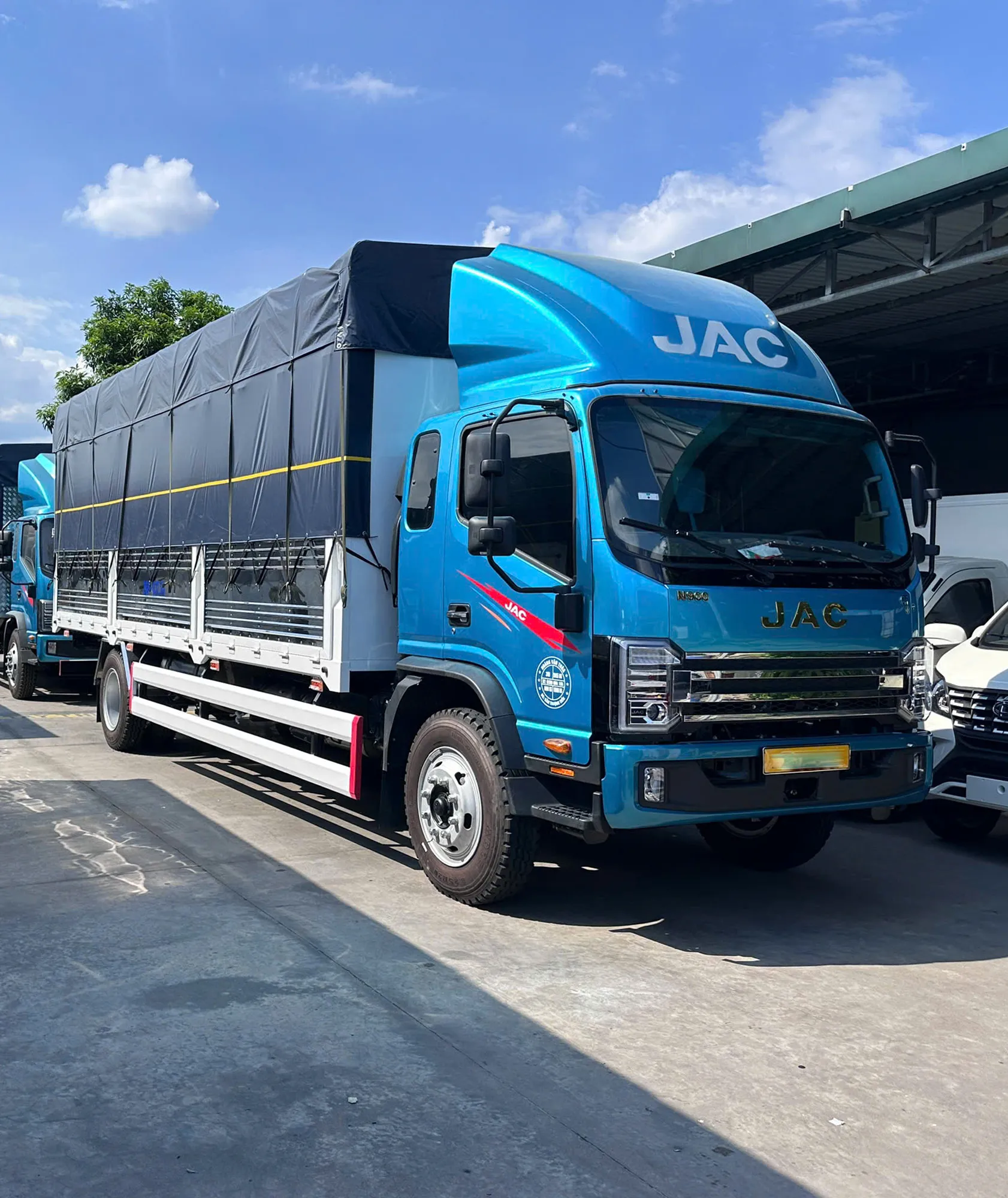 JAC N900 Plus thùng bạt Yên Mỹ