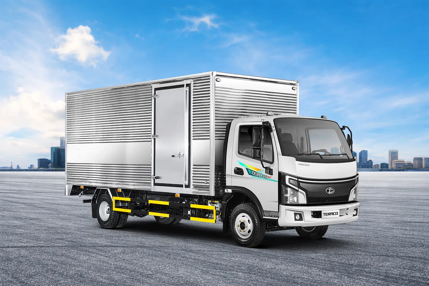 Xe tải Teraco T350 Plus – Xe tải 3.49 tấn thùng dài 5.2m, động cơ Isuzu mạnh mẽ, tiết kiệm nhiên liệu.