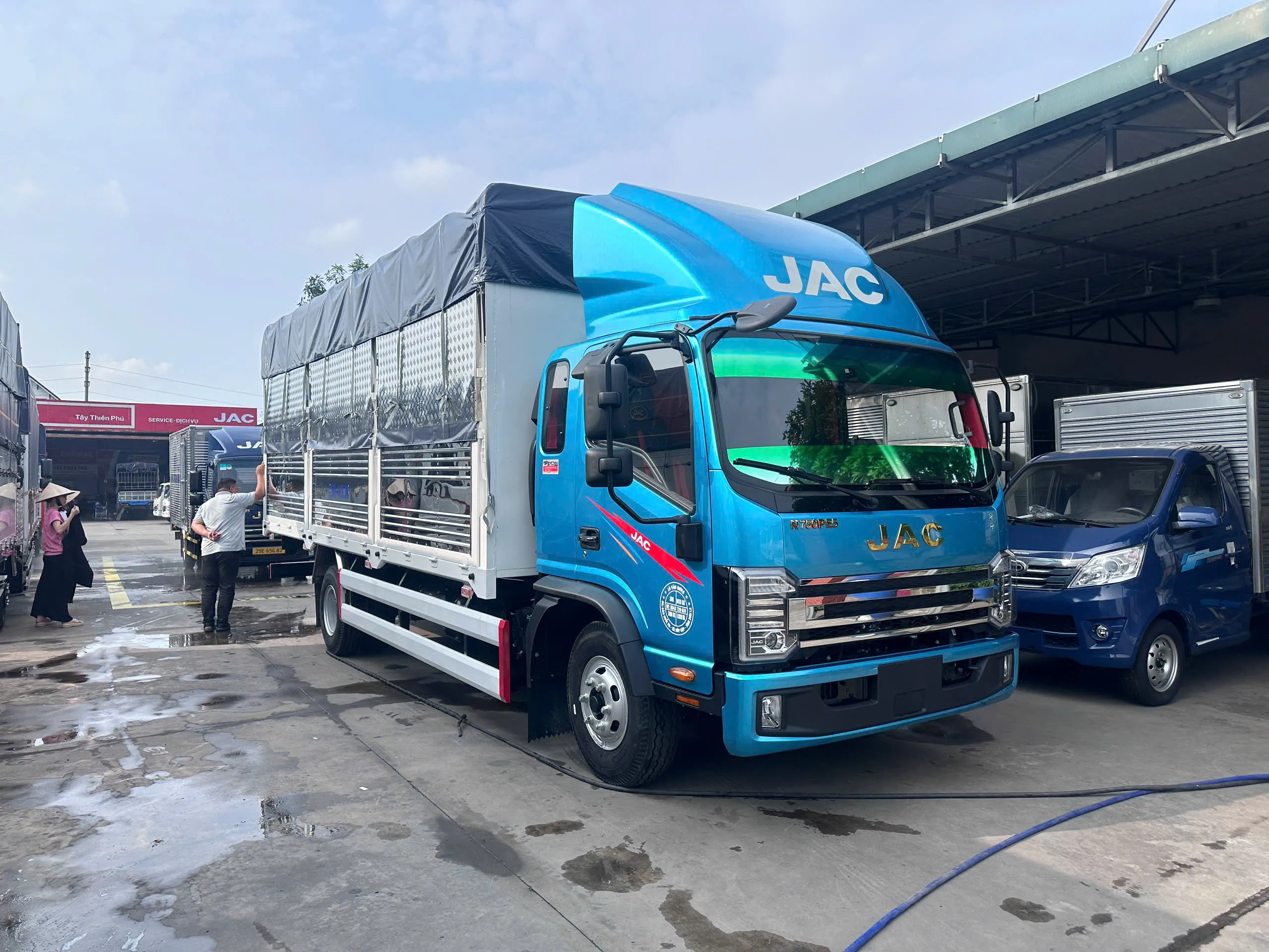 Xe tải JAC N750 Plus – Giải pháp vận tải 7.3 tấn thùng dài 6.2m mạnh mẽ, tiết kiệm và bền bỉ