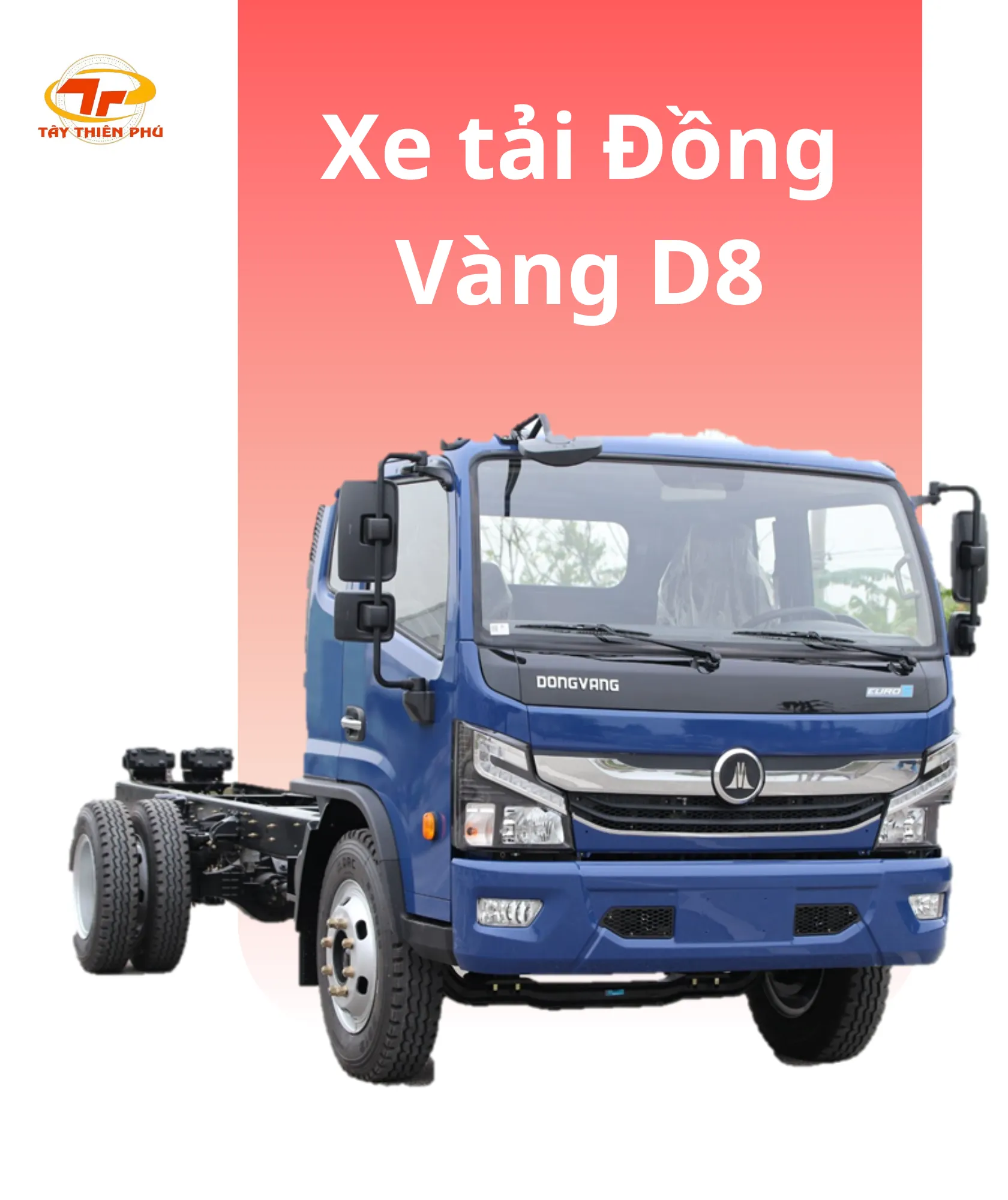 Xe tải Đồng Vàng D8