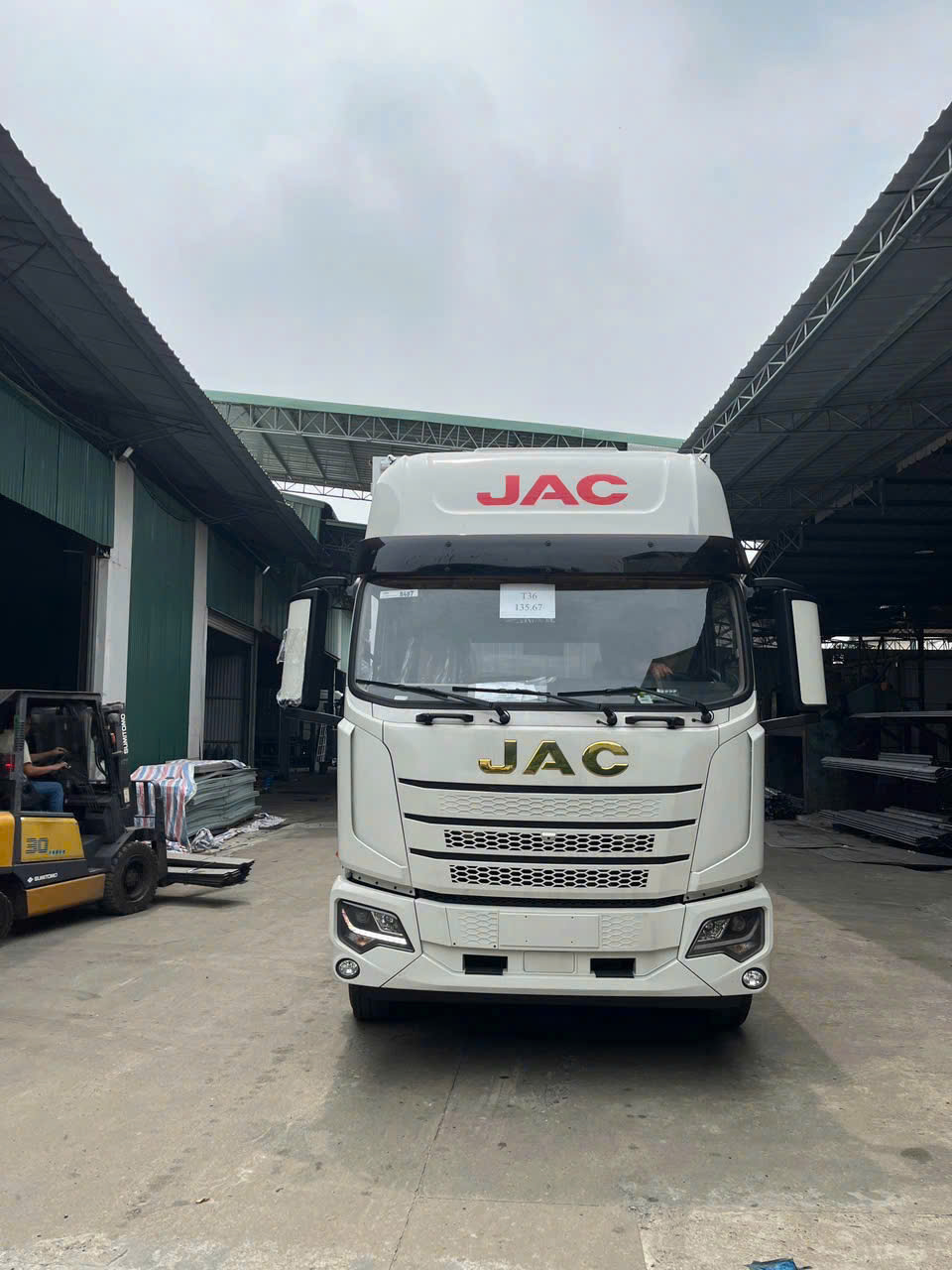 JAC DAWOS (Cabin Cao) THÙNG KÍN CONTENER