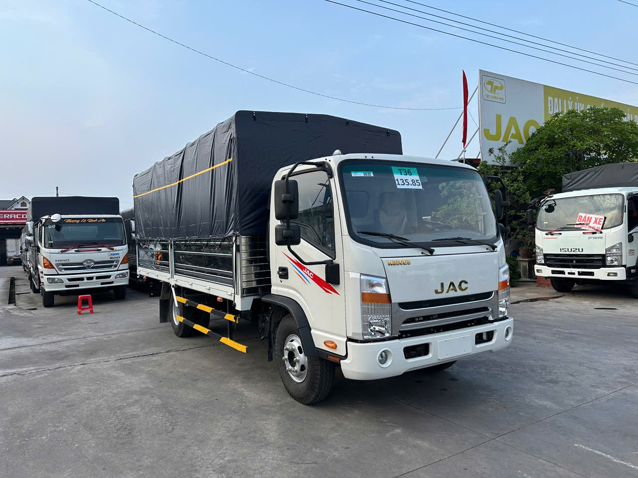 JAC N350 PLUS E5A - THÙNG BẠT