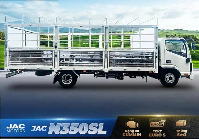 JAC N350SL – Xe Tải 3.5 Tấn Thùng Dài Được Nhiều Khách Hàng Lựa Chọn