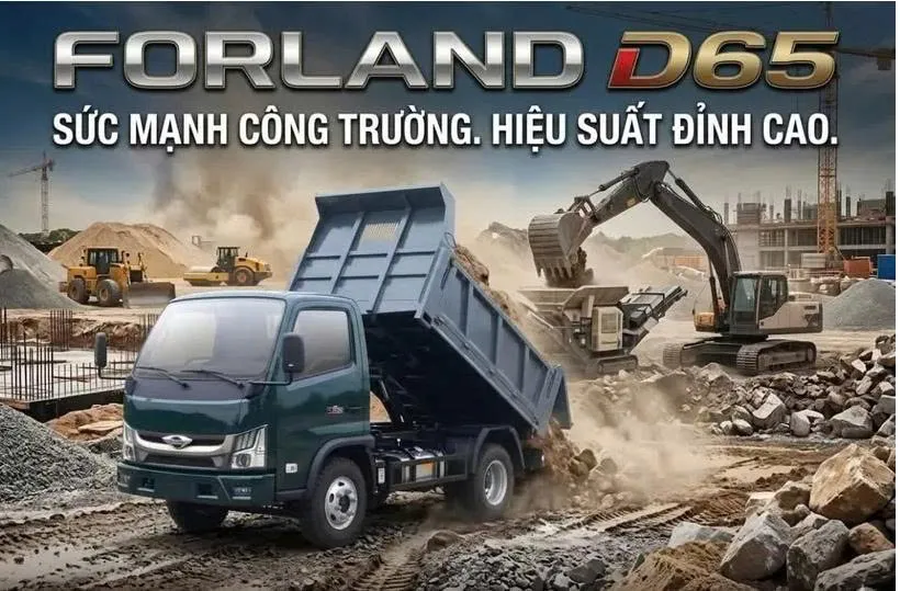 7 Điểm Vượt Trội Trên Xe Ben D65