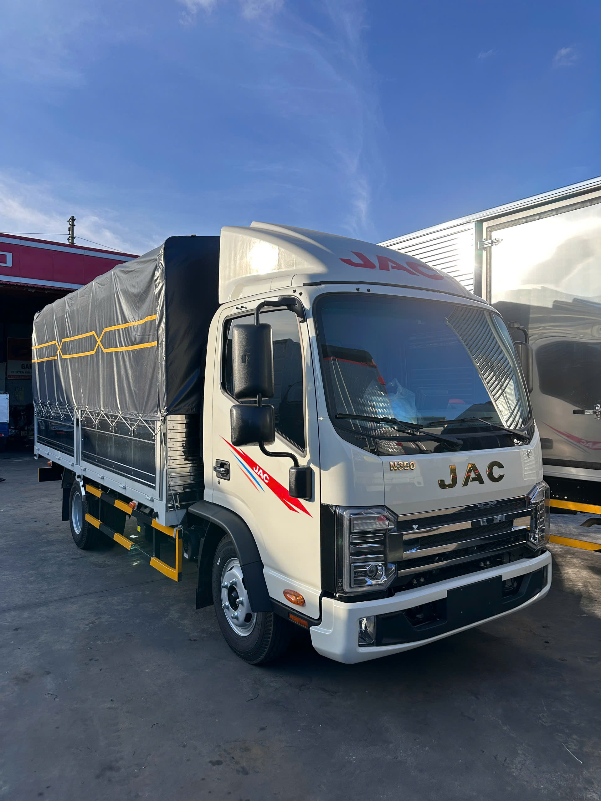 Jac N350S Pro Thùng bạt Jac