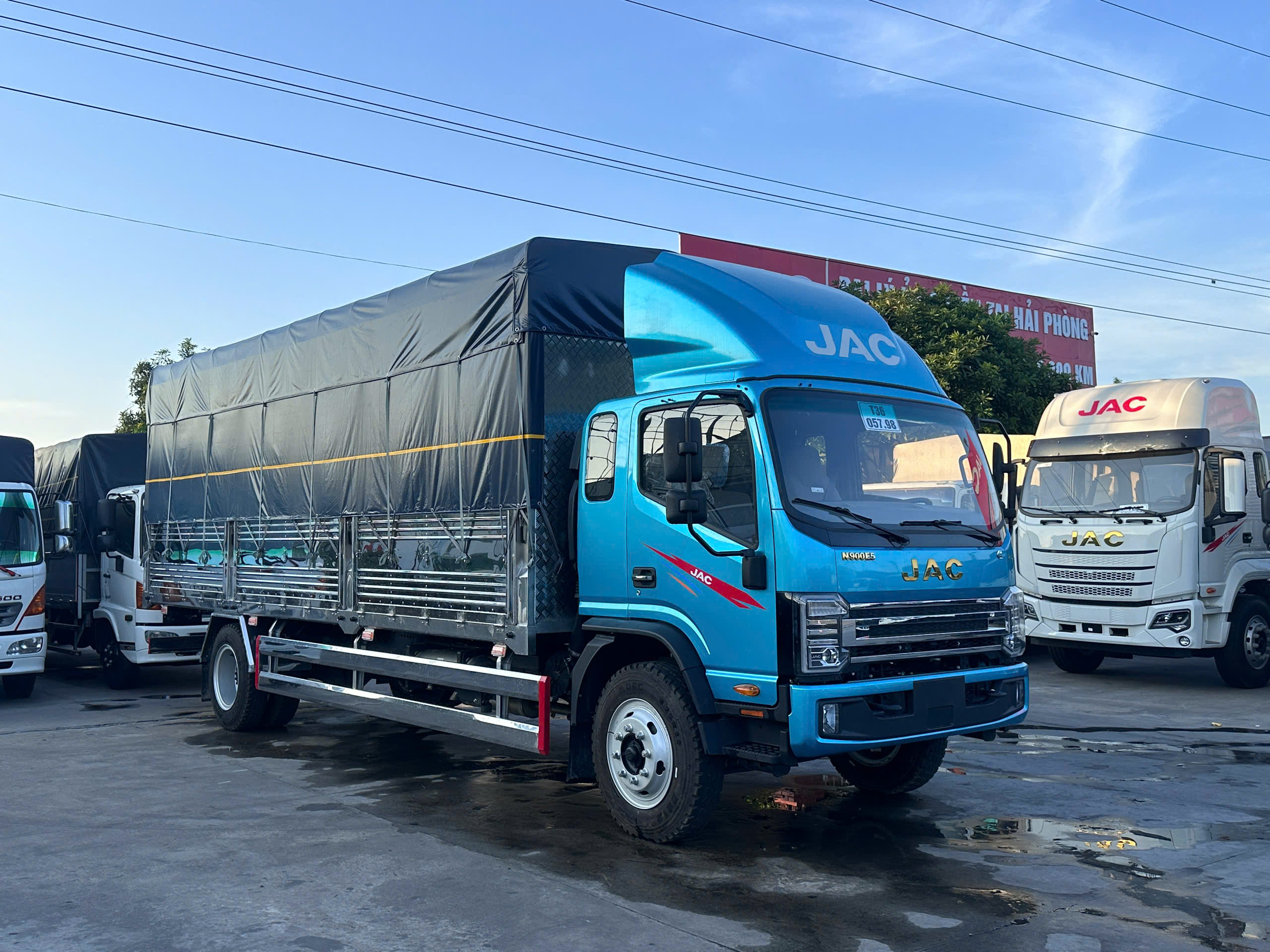 JAC N900 Plus thùng bạt Yên Mỹ